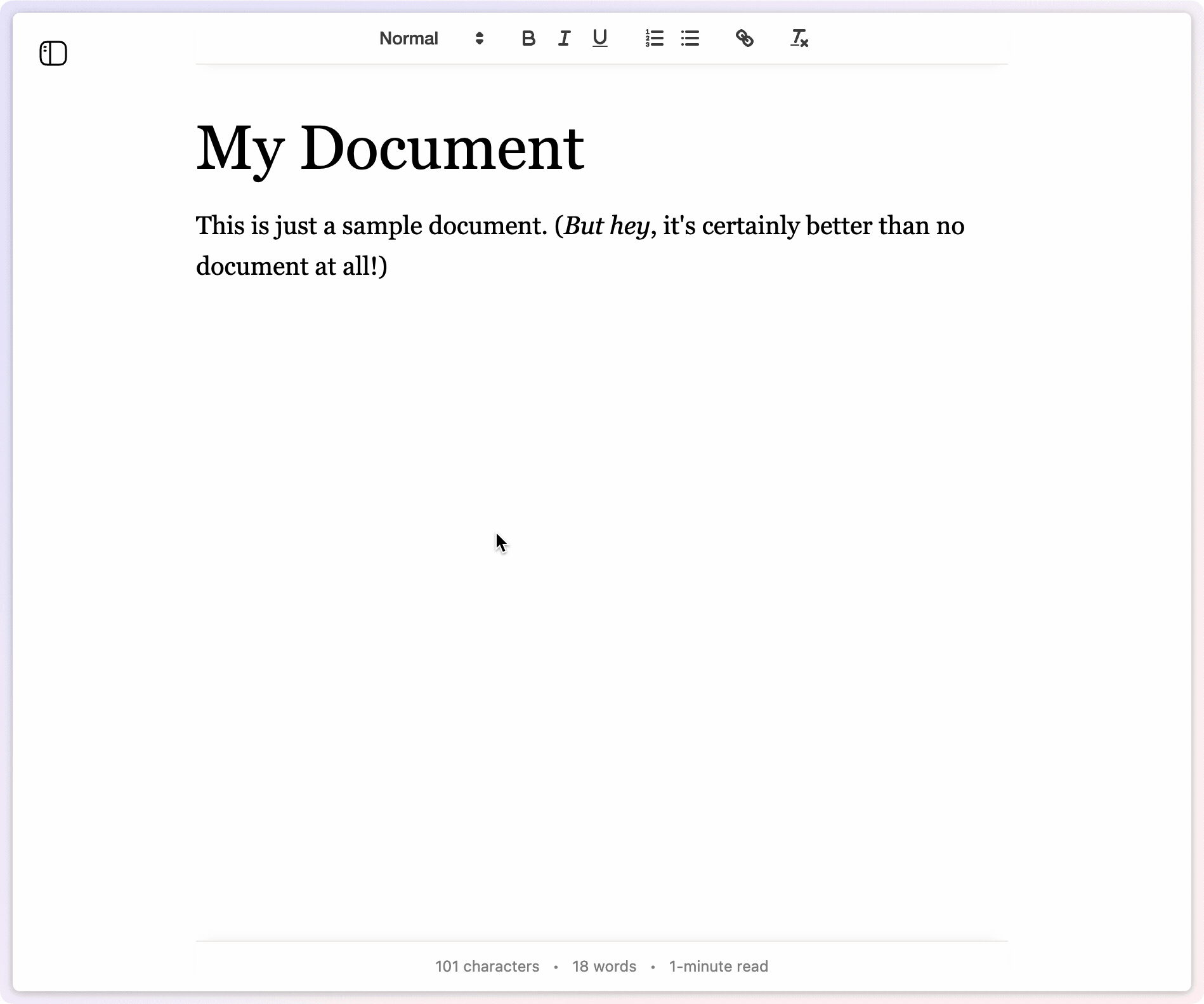 How to choose a font in Online Writing App
